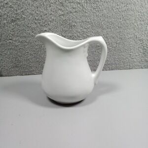 Two's Company Vintage China White Pitcher Creamer Small Vase 5 Inch